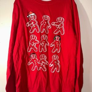 Long sleeve holiday tshirt